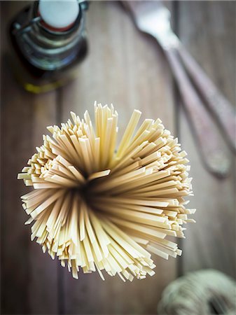 pasta - A glass of soya noodles Stock Photo - Premium Royalty-Free, Code: 659-07959671