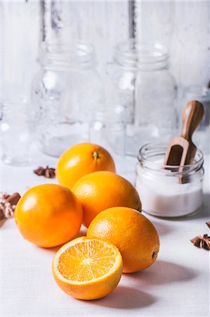 simsearch:659-08147489,k - Ingredients for making orange marmalade Stockbilder - Premium RF Lizenzfrei, Bildnummer: 659-07959804