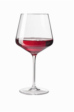 A glass of Burgundy Stock Photo - Premium Royalty-Free, Code: 659-08148247