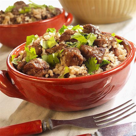 simsearch:659-06372915,k - Brazilian cowboy rice with beef and parsley Stock Photo - Premium Royalty-Free, Code: 659-08419450
