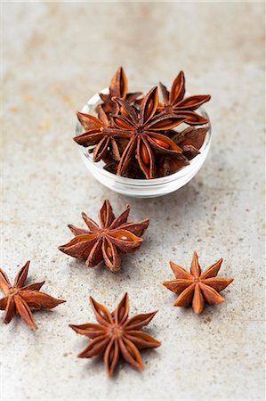 simsearch:659-07027183,k - Star anise Stock Photo - Premium Royalty-Free, Code: 659-08419547