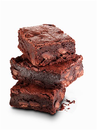 simsearch:659-08418689,k - A pile of brownies Stock Photo - Premium Royalty-Free, Code: 659-08512976