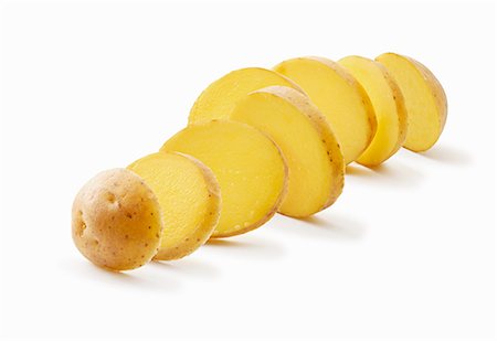 potaro - A sliced potato Stock Photo - Premium Royalty-Free, Code: 659-08513244