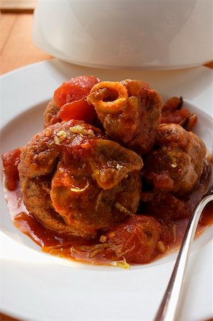 Osso buco with tomatoes Stock Photo - Premium Royalty-Free, Code: 659-01845219