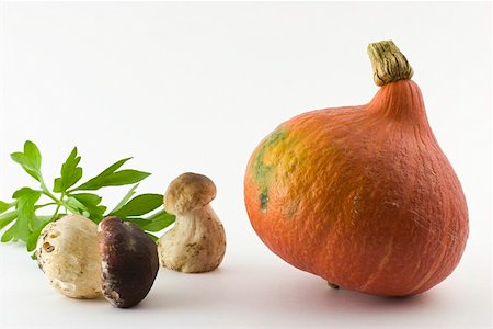 simsearch:659-02212217,k - Ceps and pumpkin Stock Photo - Premium Royalty-Free, Code: 659-01854348