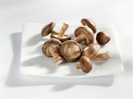 simsearch:659-03526248,k - Fresh shiitake mushrooms Stock Photo - Premium Royalty-Free, Code: 659-01854521