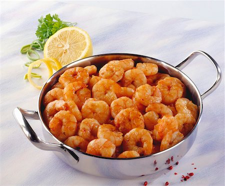 Spicy Shrimp Stock Photo - Premium Royalty-Free, Code: 659-01852761
