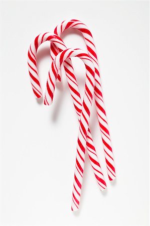 Three candy canes Stock Photo - Premium Royalty-Free, Code: 659-01865931