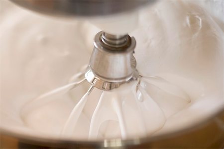 Whipping cream with a food mixer Stock Photo - Premium Royalty-Free, Code: 659-01865998