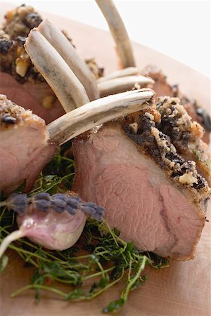 simsearch:659-06186142,k - Rack of lamb with herb crust Stock Photo - Premium Royalty-Free, Code: 659-01867020