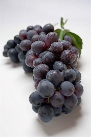 Black grapes with leaf Stock Photo - Premium Royalty-Free, Code: 659-01861056