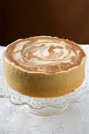 Marble cheesecake (USA) Stock Photo - Premium Royalty-Free, Code: 659-01863021