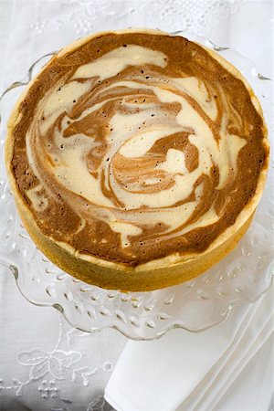 Marble cheesecake (USA) Stock Photo - Premium Royalty-Free, Code: 659-01863022