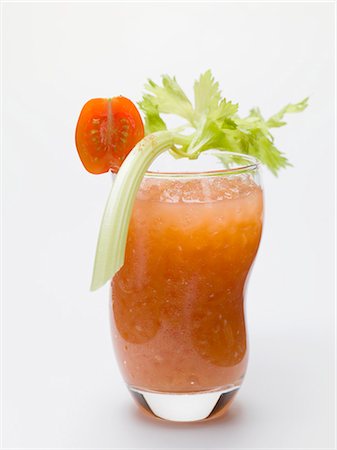 simsearch:659-01850296,k - Bloody Mary with celery and tomato Stock Photo - Premium Royalty-Free, Code: 659-03529624