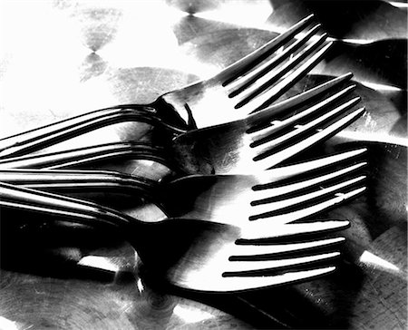 flatware - Four forks Stock Photo - Premium Royalty-Free, Code: 659-03521953