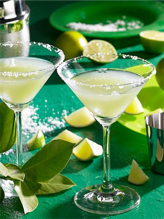 Two Margaritas Stock Photo - Premium Royalty-Free, Code: 659-03534775