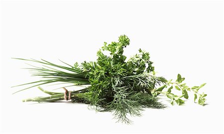 fagots - Fresh Herb Bouquet Foto de stock - Sin royalties Premium, Código: 659-03535080