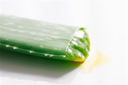 Aloe vera leaf with juice Stock Photo - Premium Royalty-Free, Code: 659-03536360