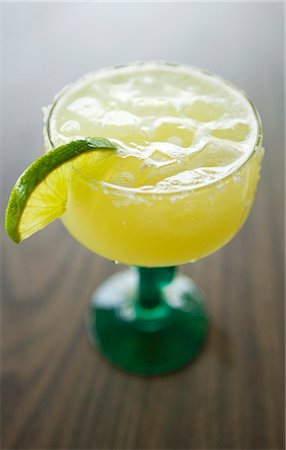 Margarita on the Rocks in Cactus Glass Stock Photo - Premium Royalty-Free, Code: 659-03531472