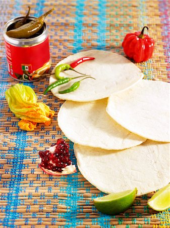 Ingredients for Enchiladas Stock Photo - Premium Royalty-Free, Code: 652-05807883