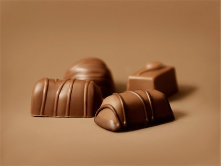 Assorted chocolates Stock Photo - Premium Royalty-Free, Code: 652-05808877