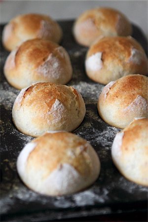 Leavened breads after baking Stock Photo - Premium Royalty-Free, Code: 652-05809644