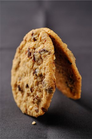 Oat and raisin cookies Foto de stock - Sin royalties Premium, Código: 652-03804928