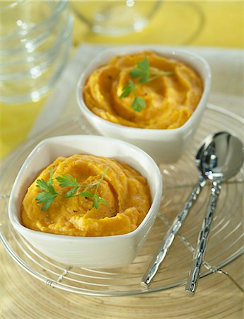 pureed - Pumpkin puree Stock Photo - Premium Royalty-Free, Code: 652-03801318