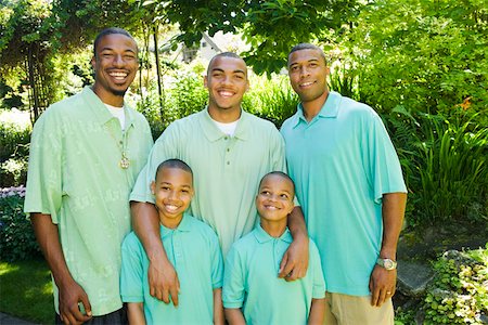 simsearch:673-02139604,k - Males posing for outdoor portrait Stock Photo - Premium Royalty-Free, Code: 673-02139576