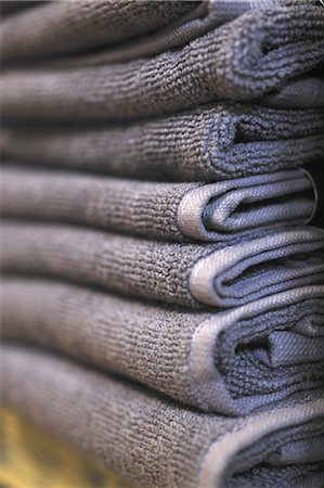 simsearch:689-05610657,k - Piled up towels Stock Photo - Premium Royalty-Free, Code: 689-05610555