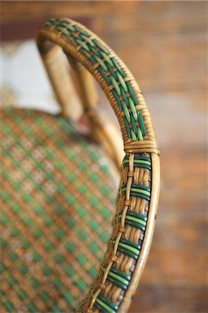 simsearch:628-02953757,k - Detail of a wicker chair Stock Photo - Premium Royalty-Free, Code: 689-05611050