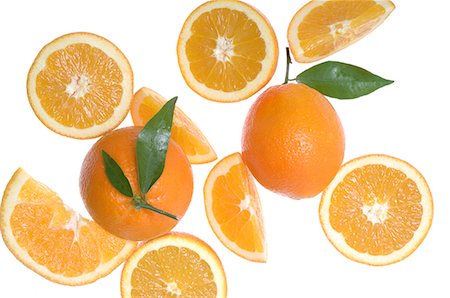 pulp - Oranges,fruits and slices Stock Photo - Premium Royalty-Free, Code: 689-03127819