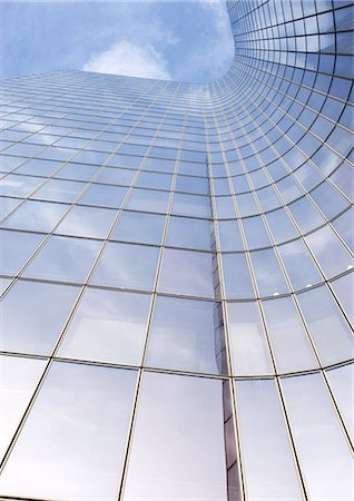 Skyscraper, low angle, abstract view Stock Photo - Premium Royalty-Free, Code: 695-05764009