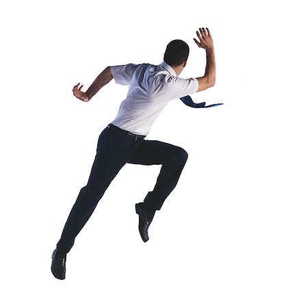 Man jumping Foto de stock - Sin royalties Premium, Código: 695-05772611