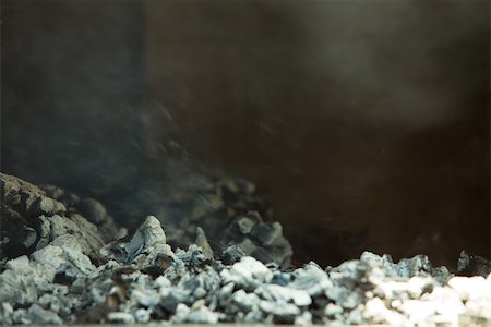 smoky - Ashes in wood oven Stock Photo - Premium Royalty-Free, Code: 695-03375517