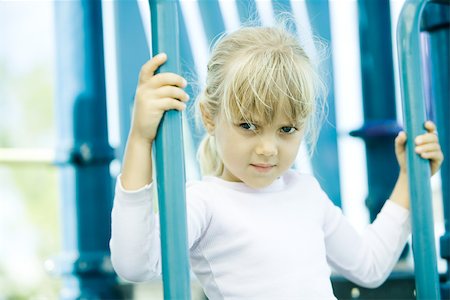 simsearch:632-01193783,k - Child on playground equipment Stock Photo - Premium Royalty-Free, Code: 695-03375915