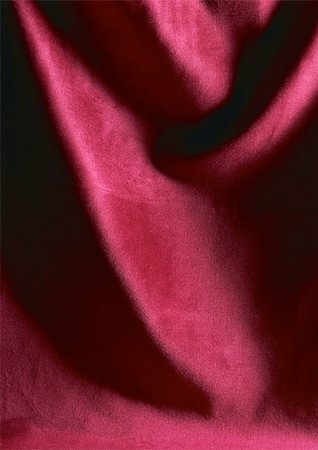 Folds in red fabric, close-up, full frame Stock Photo - Premium Royalty-Free, Code: 695-03380900