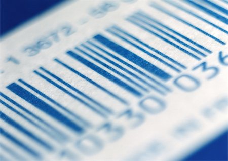 Barcode, extreme close-up Stock Photo - Premium Royalty-Free, Code: 695-03381050