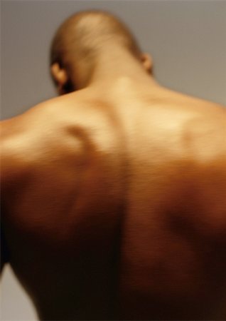 simsearch:695-03382414,k - Man's bare back, close up. Stock Photo - Premium Royalty-Free, Code: 695-03382426