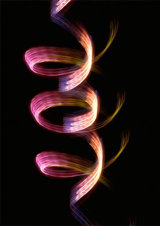 simsearch:695-03382978,k - Swirling light effect, pinks and reds. Stock Photo - Premium Royalty-Free, Code: 695-03382984