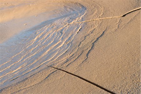 Drying puddle in cracking soil, full frame Stock Photo - Premium Royalty-Free, Code: 696-03394797