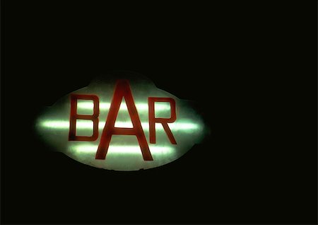 Bar sign. Foto de stock - Sin royalties Premium, Código: 696-03396568