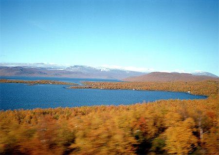 simsearch:400-05668316,k - Sweden, autumn landscape and body of water Stock Photo - Premium Royalty-Free, Code: 696-03397087