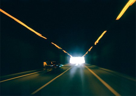 Inside a tunnel, blurry. Stock Photo - Premium Royalty-Free, Code: 696-03397453