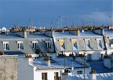 Rooftops, Paris, France Stock Photo - Premium Royalty-Free, Code: 696-03398484