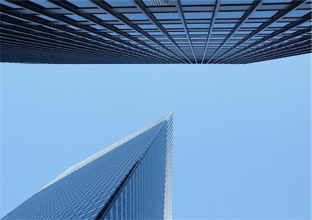 Skycrapers, low angle view Stock Photo - Premium Royalty-Free, Code: 696-03400922