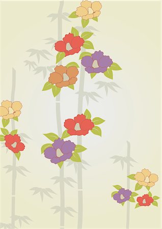 flower pattern - Flower pattern Stock Photo - Premium Royalty-Free, Code: 690-03475780