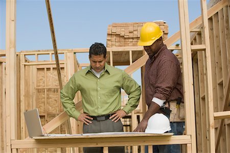 simsearch:693-06016727,k - Surveyors working on construction site Stock Photo - Premium Royalty-Free, Code: 693-06016717