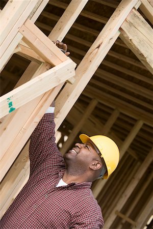 simsearch:693-06016727,k - Construction worker measuring building Stock Photo - Premium Royalty-Free, Code: 693-06016724