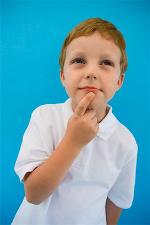 Boy Thinking Stock Photo - Premium Royalty-Free, Code: 693-06020852